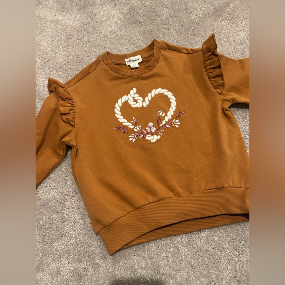 Miles the Label sweatshirt NWOT